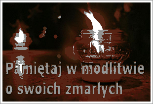 Malutkie znicze pamiętaj o modlitwie